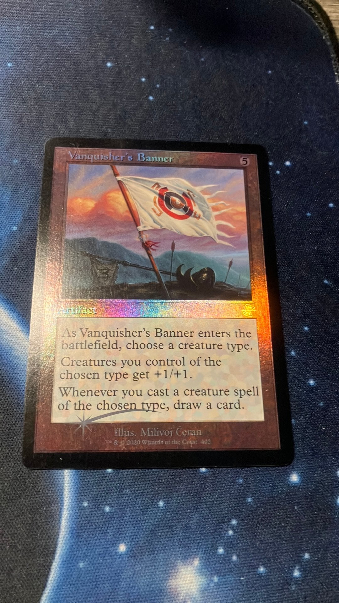 Retrofoil Vanquishers Banner, Ophalen of Verzenden, Zo goed als nieuw