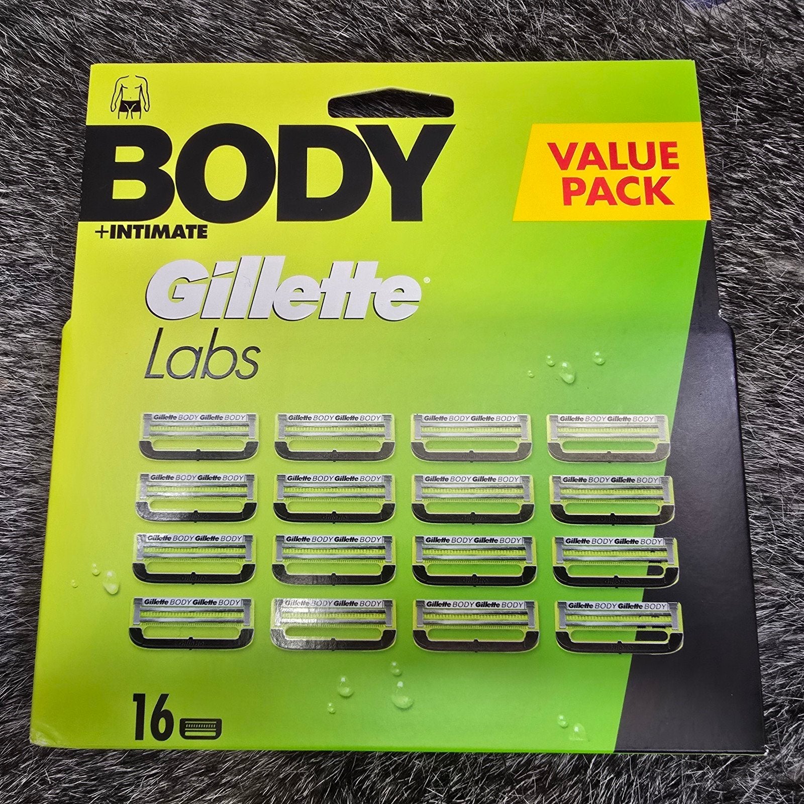 Gillette Labs Body Scheermesjes - 16 stuks Value Pack, Ophalen of Verzenden, Nieuw, Overige typen