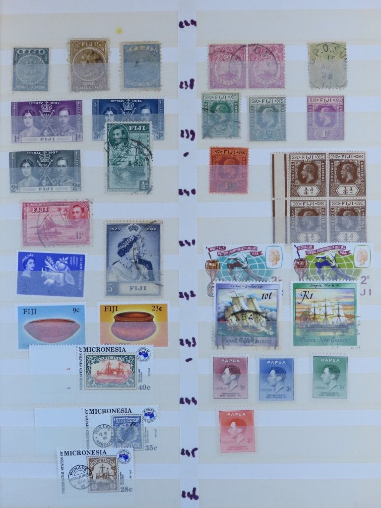 OUD-ENGELSE KOLONIËN/GEB. - MOOI KLASSIEK kavel - (B250) 1/2, Postzegels en Munten, Ophalen of Verzenden, Buitenland