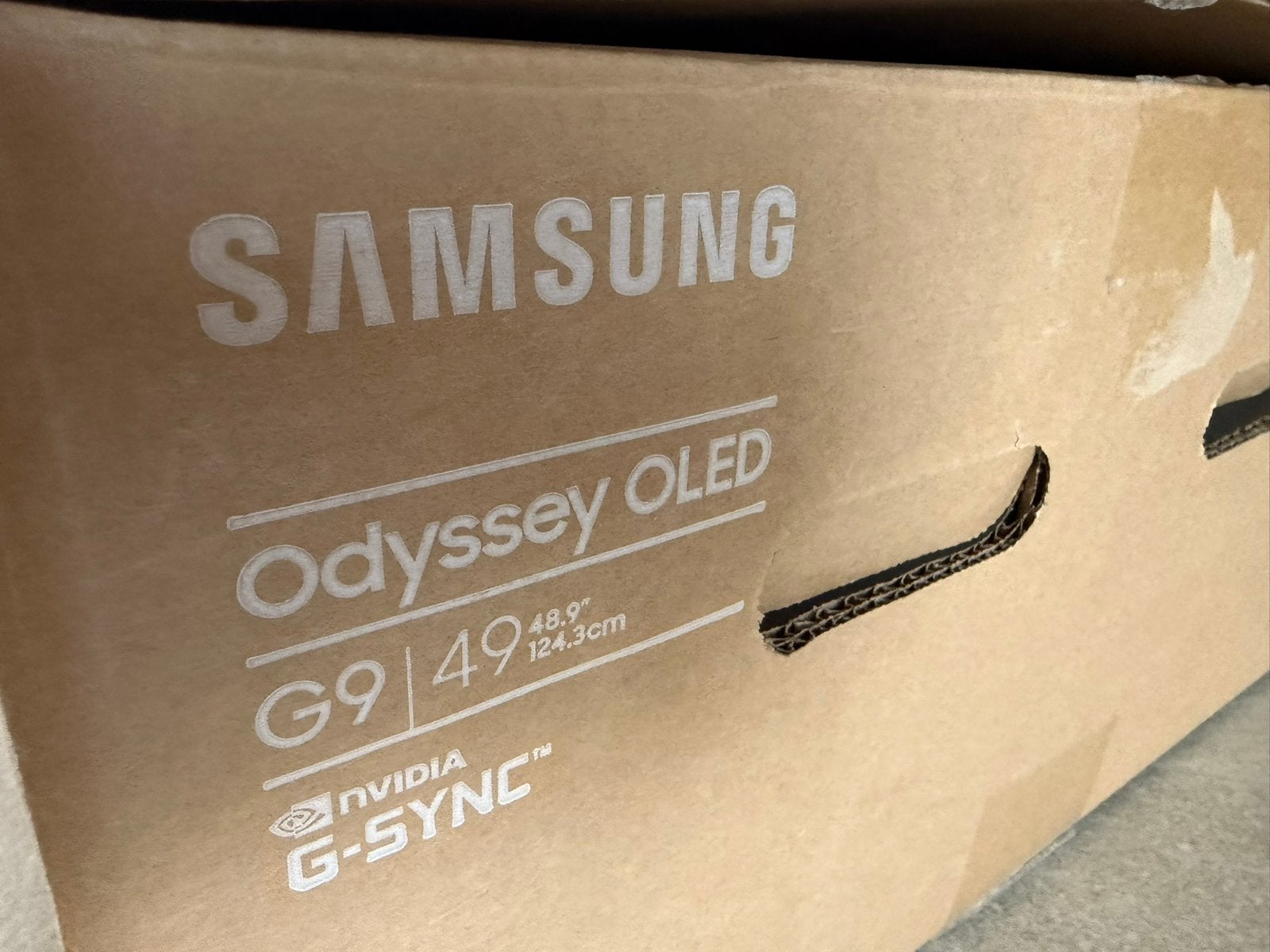ZGAN Samsung Odyssey G9 49” 240Hz QD-OLED monitor + garantie, Computers en Software, Monitoren, Ophalen, Minder dan 1 ms, Zo goed als nieuw
