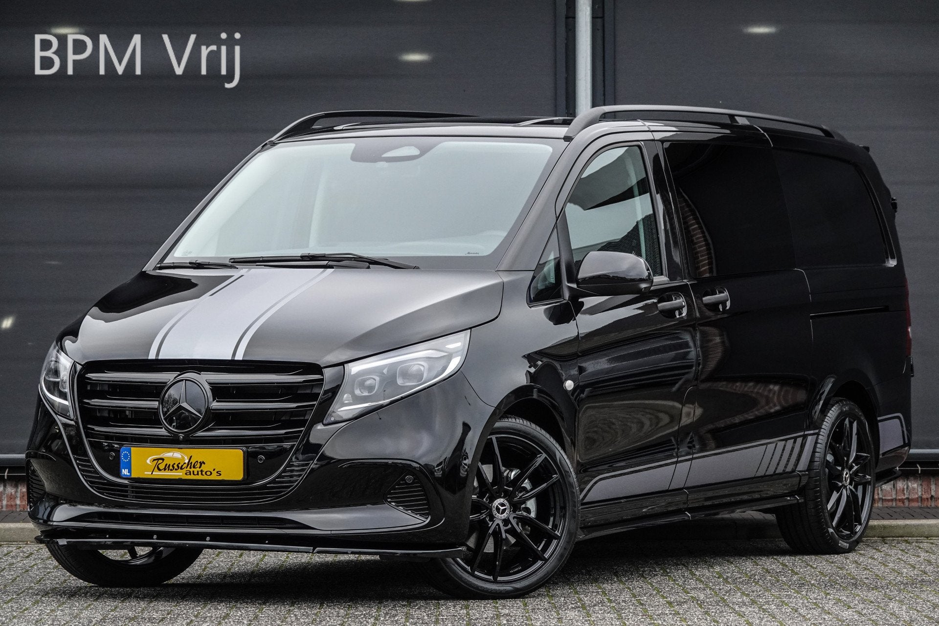 Mercedes-Benz Vito 119Cdi 190Pk 9G-Tronic Aut. | Dubbele Cab, Automaat, 12 maanden, Gebruikt, Zwart