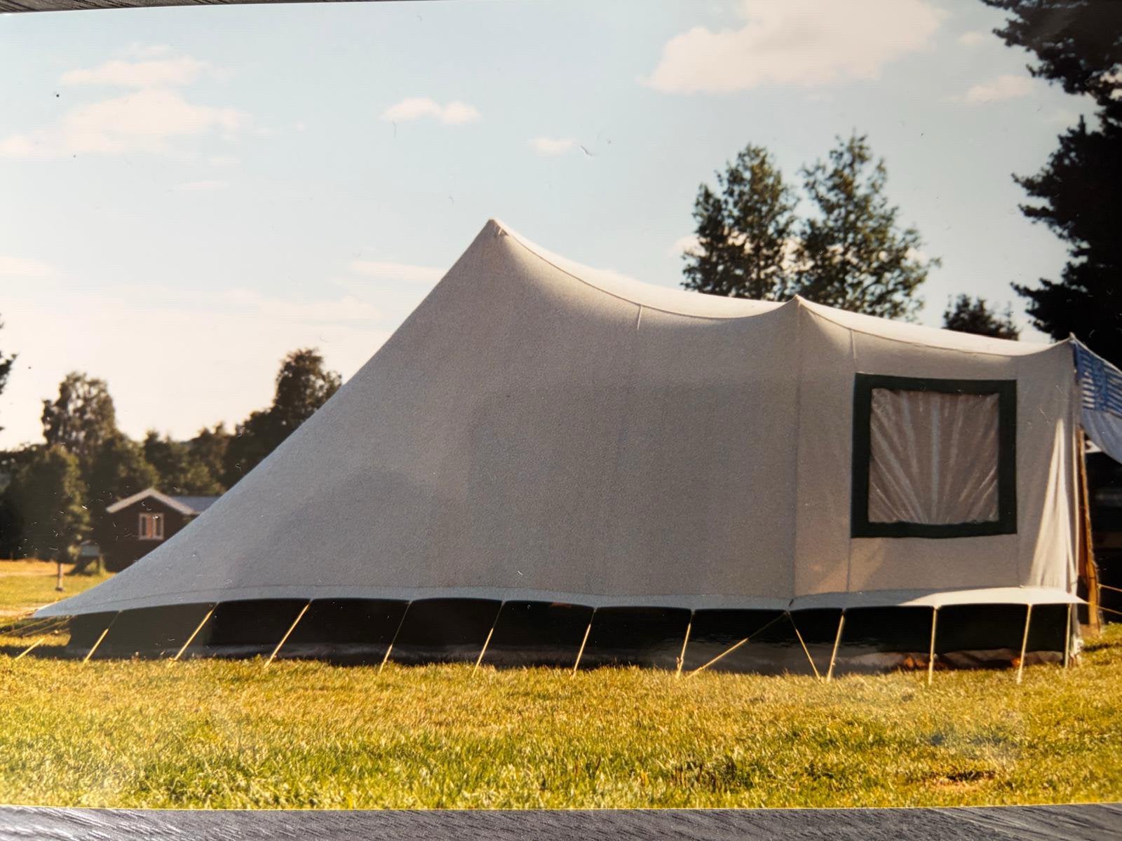 Vrijbuiter Pyramide super 6, Caravans en Kamperen, Tenten, Ophalen, Gebruikt, Tot en met 6