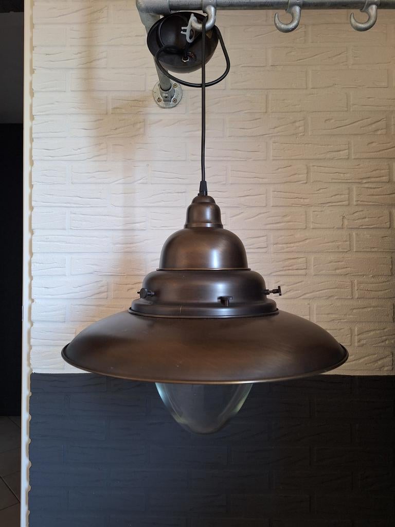 Scheepslamp, Huis en Inrichting, Lampen | Hanglampen, Ophalen, Minder dan 50 cm