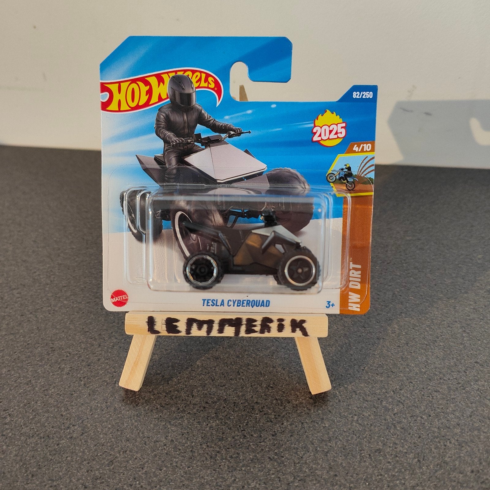 Hot Wheels Tesla Cyberquad 2025 HW Dirt 82/250, Hobby en Vrije tijd, Modelauto's | Overige schalen, Ophalen of Verzenden, Nieuw