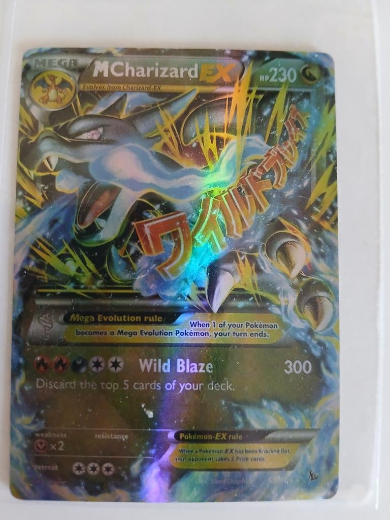 Pokémon M Charizard EX kaart, Ophalen of Verzenden