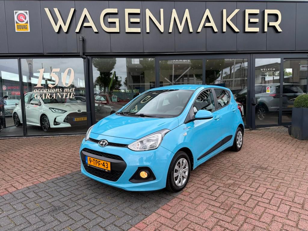Hyundai I10 1.0i Go! Airco|Naviga|trekhaak met fietsendrager, Voorwielaandrijving, Euro 5, Stof, Gebruikt