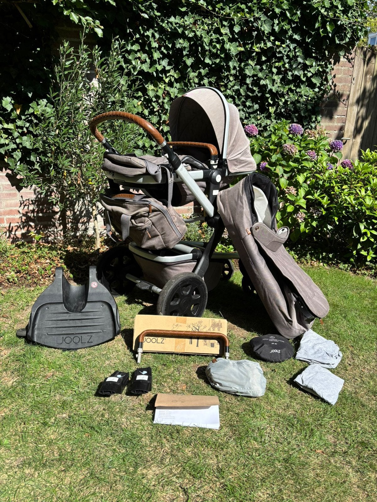 Joolz Day 2 Studio gris kinderwagen, Gebruikt, Combiwagen, Verstelbare duwstang, Ophalen