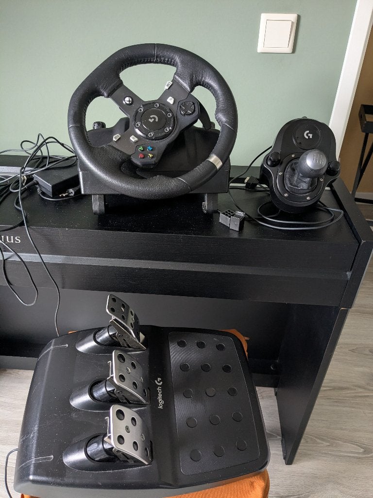 Logitech  G920 + shifter, Ophalen of Verzenden, Gebruikt, Logitech