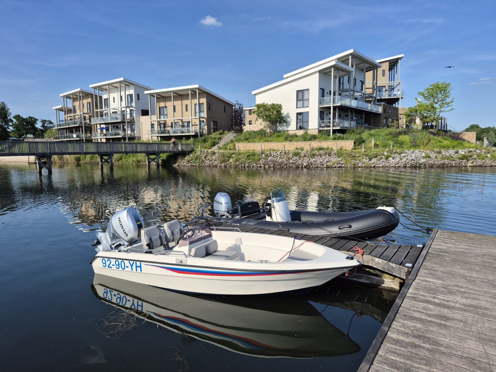 Elan aqua star 440. Honda 40/60 (2024), Ophalen, Overige merken, Zo goed als nieuw, Viertaktmotor