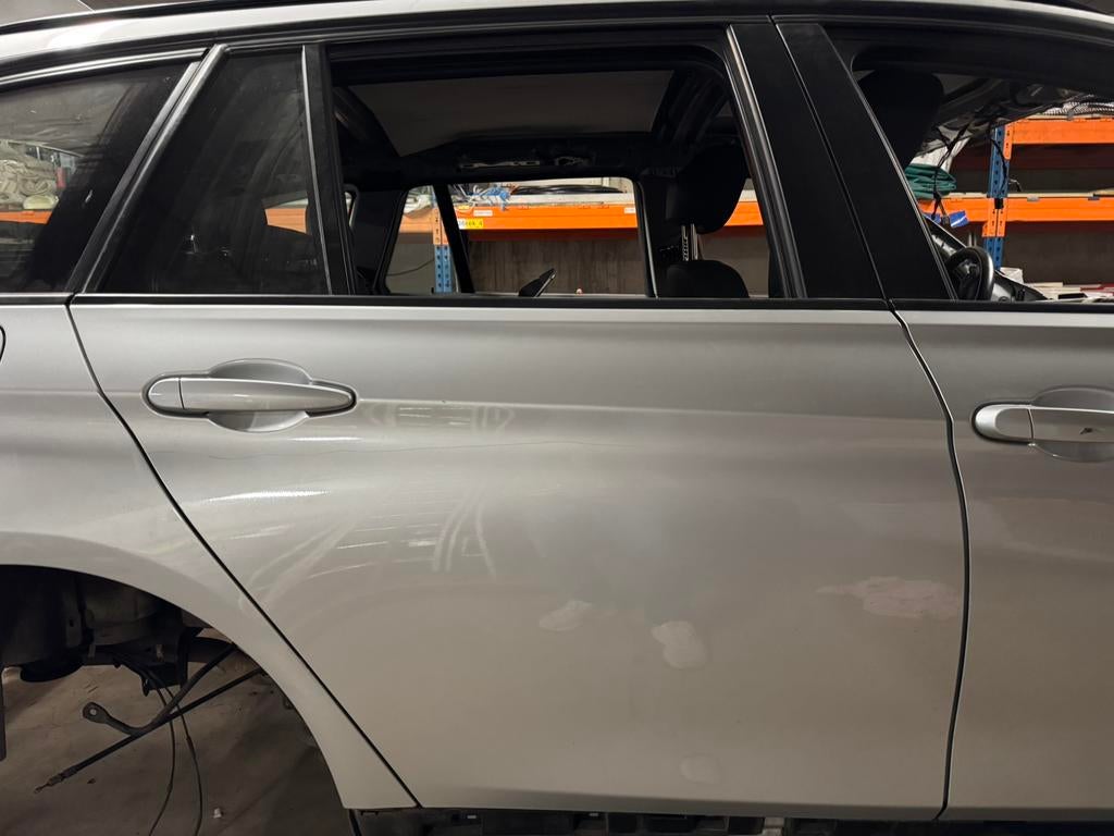 BMW Portieren 3 Sedan & Touring F30 F31 Galcier Zilver, Gebruikt, Deur, Links, Ophalen of Verzenden
