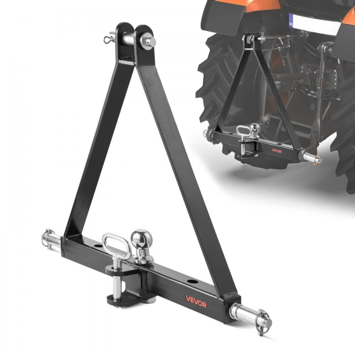 Nieuwe trekhaak koppeling voor 3-punts hef tractor, Ophalen of Verzenden, Nieuw