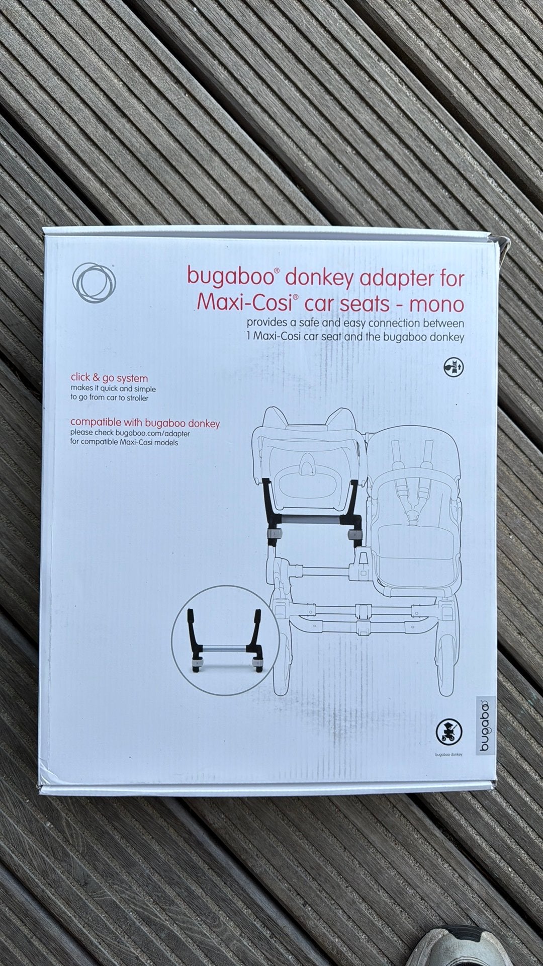 Bugaboo donkey adapter for maxi-cosi, Ophalen of Verzenden, Nieuw, Bugaboo