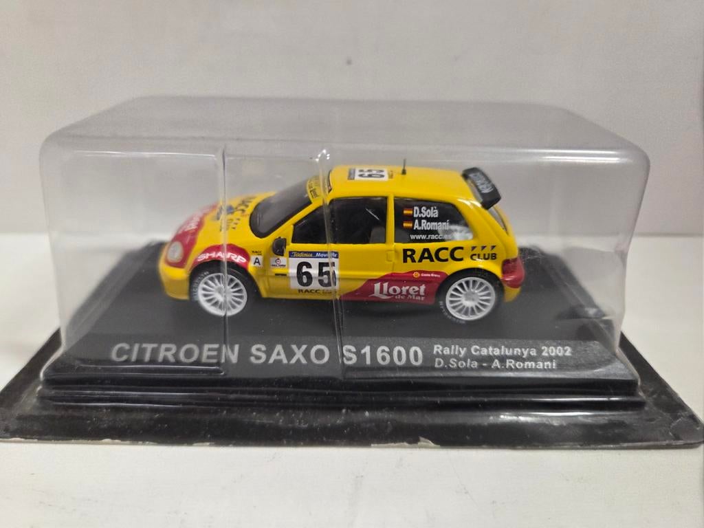Ixo/Altaya Citroën Saxo S1600 Rally 1:43, Overige merken, Auto, ., Ophalen of Verzenden