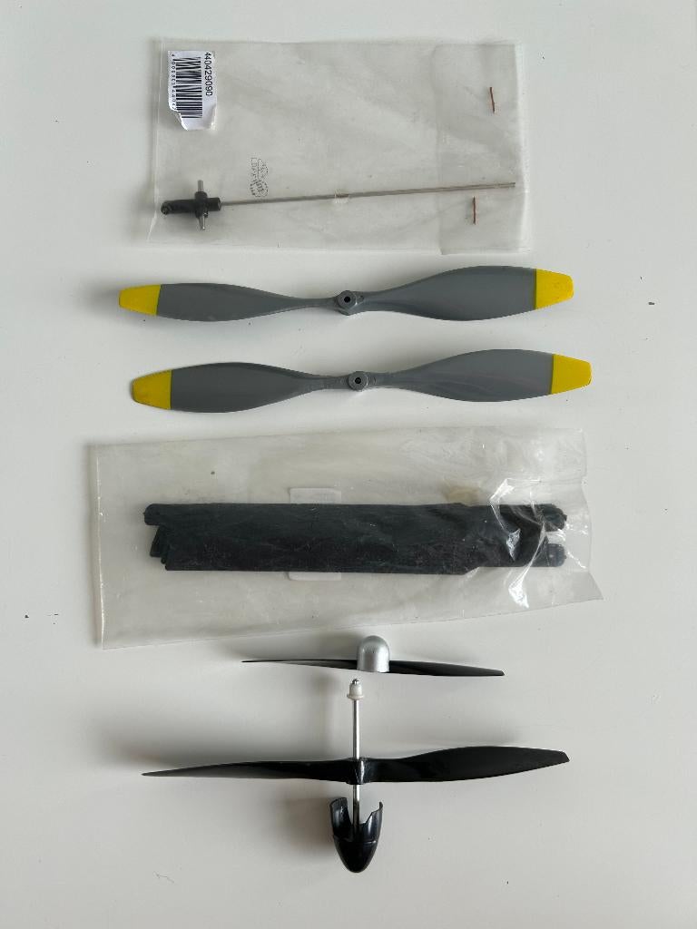 Lotje propellers + Helicopter onderdelen rc, Ophalen of Verzenden, Gebruikt