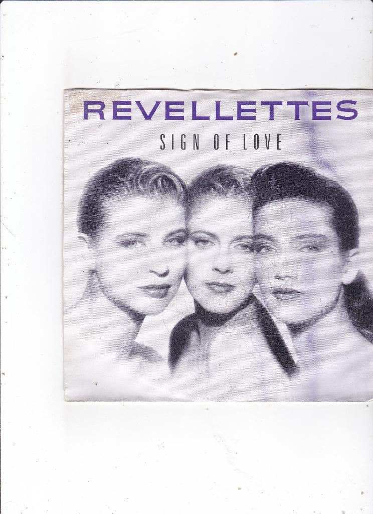 Single The Revellettes - Sign of love, Cd's en Dvd's, Vinyl Singles, Gebruikt, 7 inch, Single, Dance