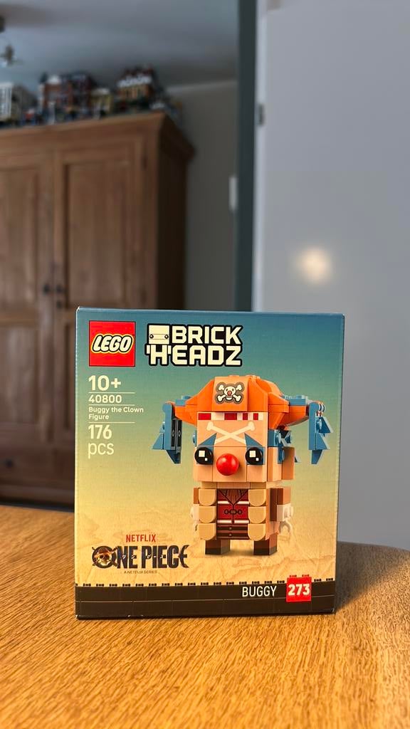 Lego  40800One Piece Brickheadz Buggy the Clown, Ophalen, Zo goed als nieuw