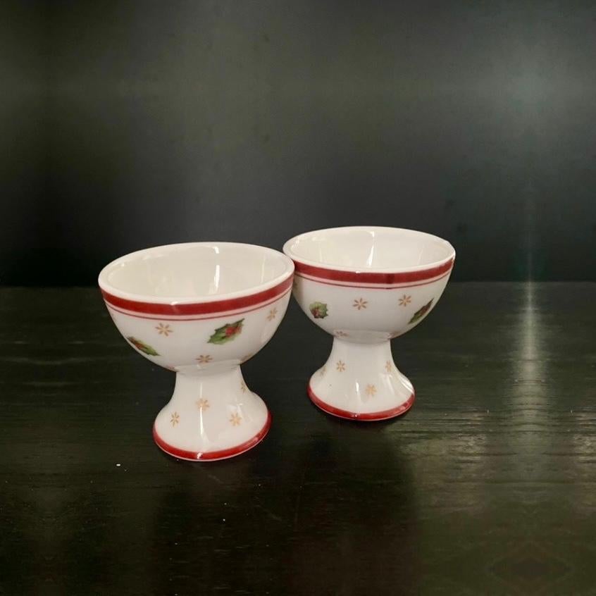 Villeroy & Boch Toy’s Delight 2 Eierdopjes, Diversen, Kerst, Nieuw, Ophalen of Verzenden
