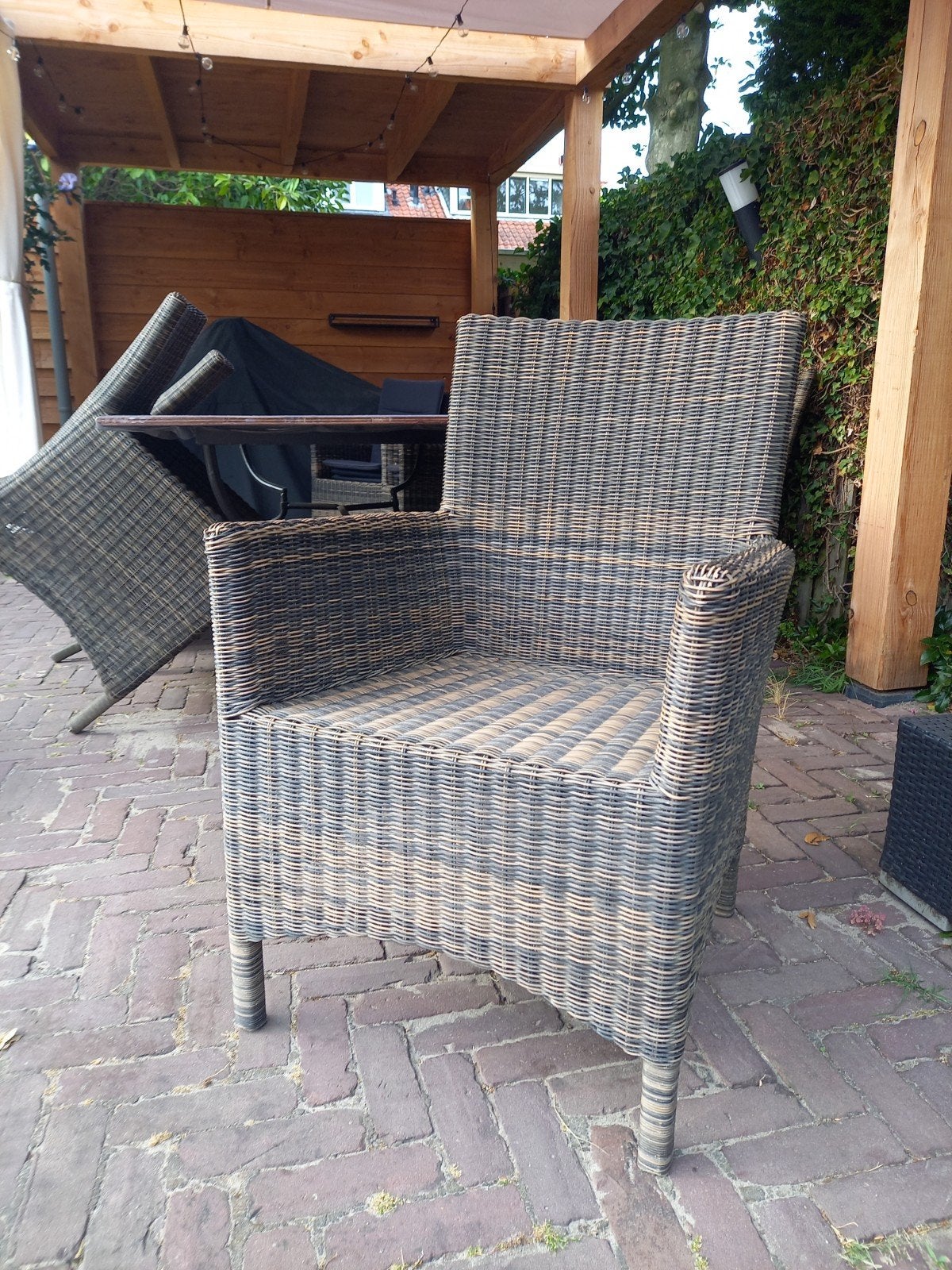 Hartman tuinstoelen set, Ophalen, Gebruikt, Rotan