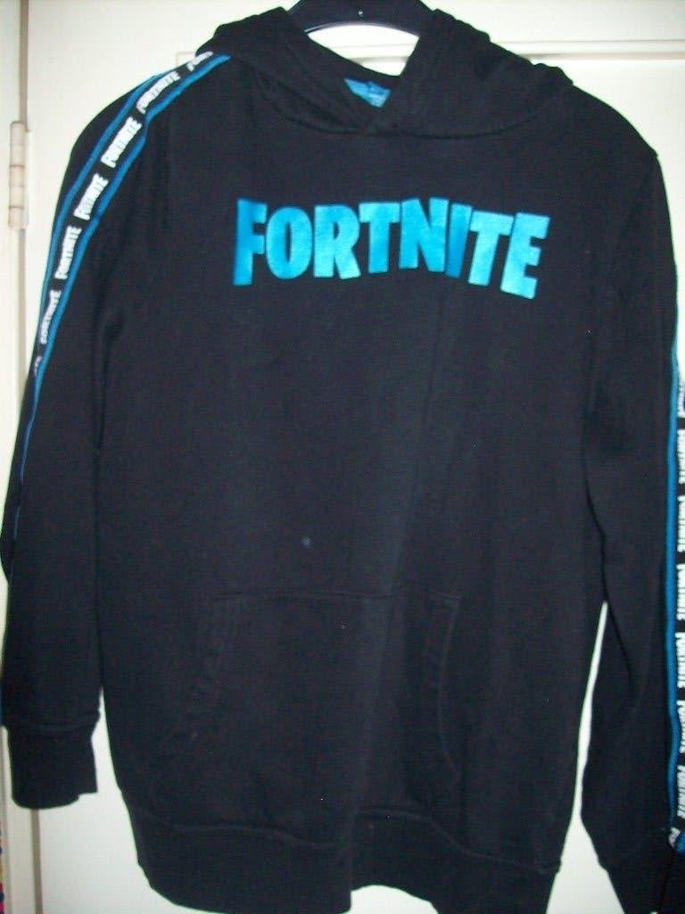 Fortnite Hoodie Zwart Maat L, Fortnite, Maat 52/54 (L), Zwart, Ophalen of Verzenden