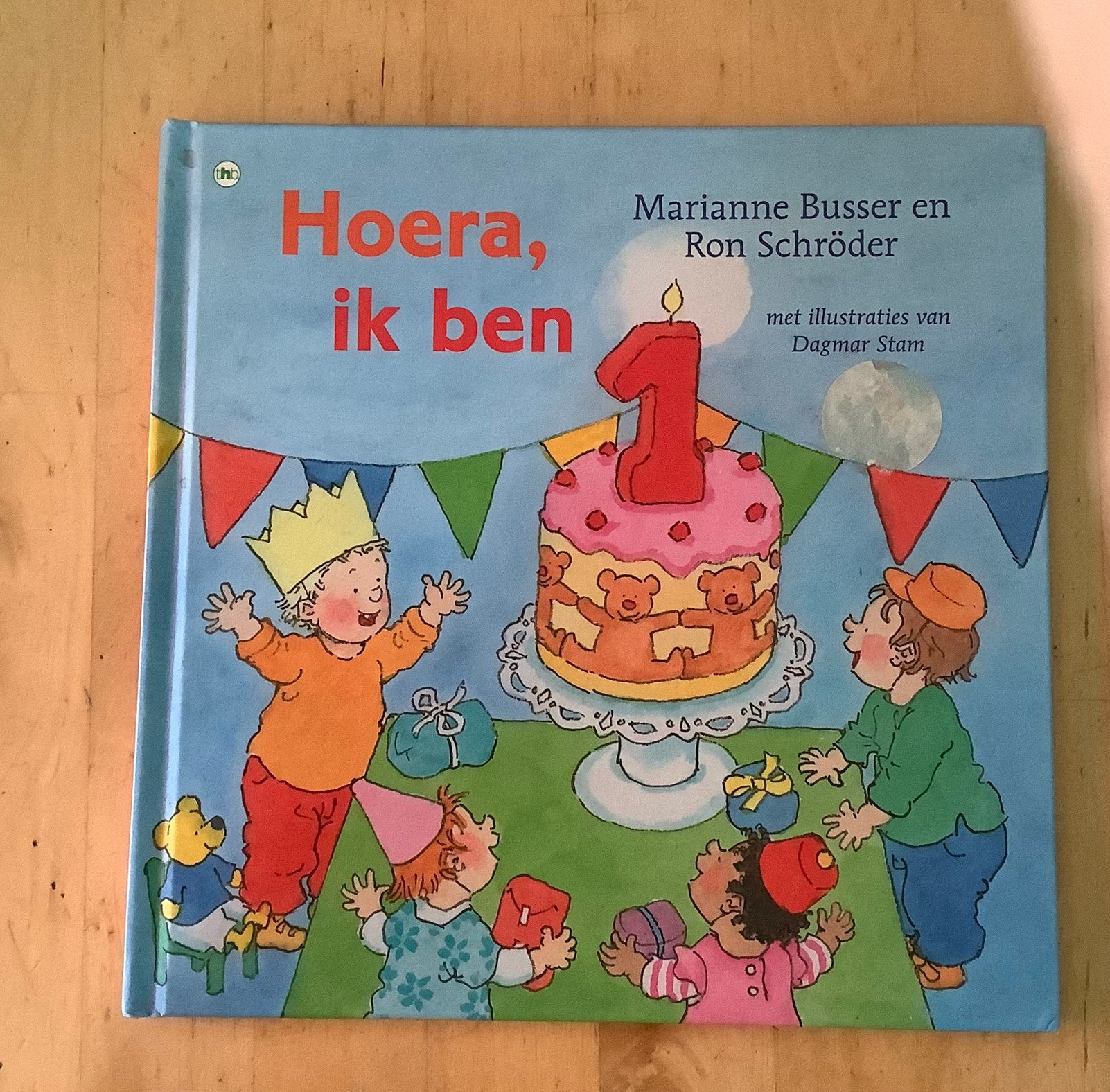 Hoera, ik ben 1! Cadeauboek voor 1e verjaardag, Boeken, Ophalen of Verzenden, Zo goed als nieuw, 3 tot 4 jaar