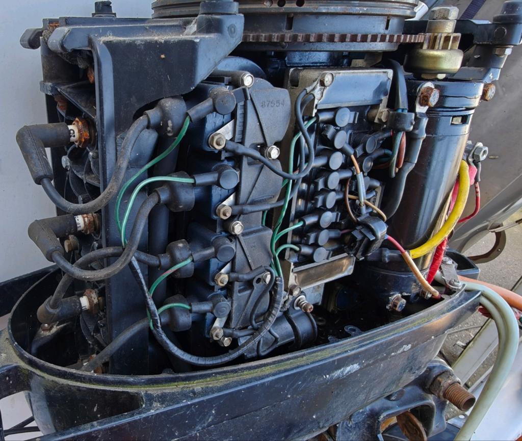 Mercury 50pk 4 cilinder buitenboordmotor, Watersport en Boten, Ophalen, Gebruikt, Motor en Techniek, Motorboot