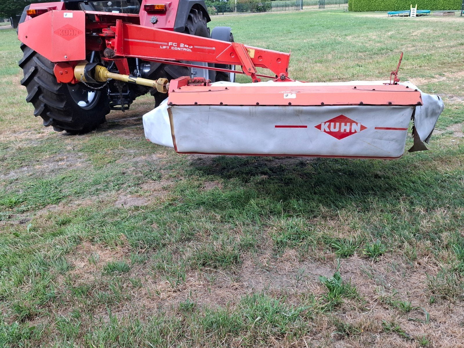 Kuhn FC 243 Lift Control schijvenmaaier, Ophalen, Akkerbouw, Oogstmachine