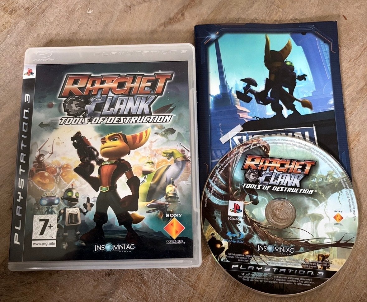 Ratchet & Clank: Tools of Destruction PS3, Avontuur en Actie, 1 speler, Ophalen of Verzenden, Zo goed als nieuw