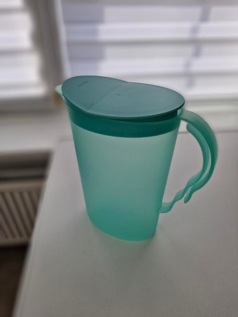 Slimline pitcher, Ophalen of Verzenden, Groen, Beker of Kan