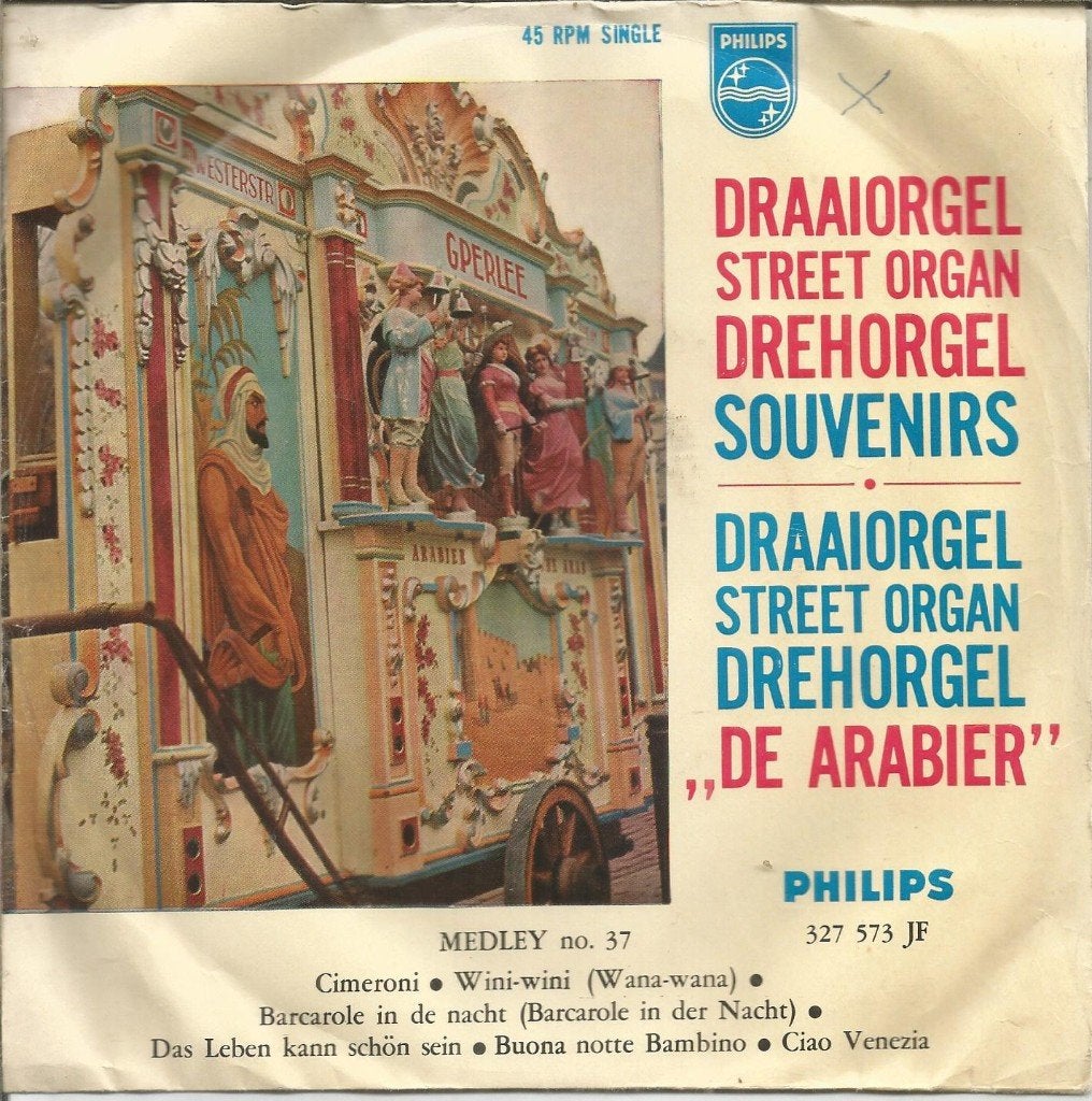 Draaiorgel De Arabier – Medley No. 37 (1964), Gebruikt, 7 inch, Ophalen of Verzenden, Complilatie