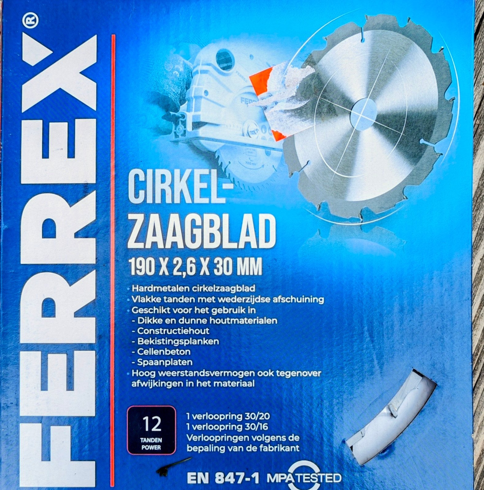 Cirkelzaagbladen 2 stuks, Ophalen of Verzenden, Nieuw