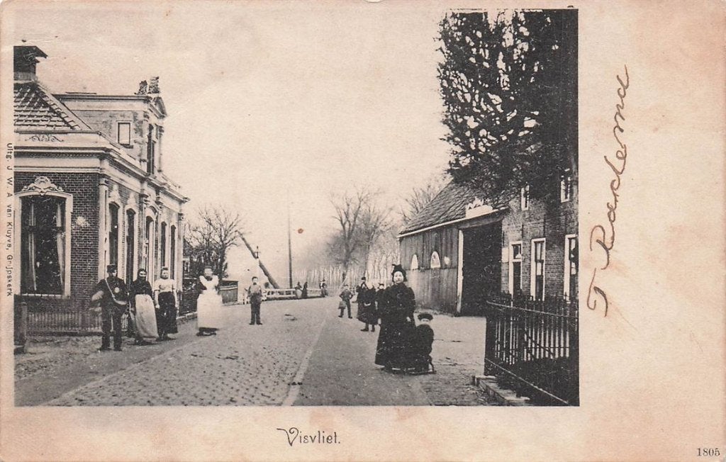 702-414-037 Visvliet, Verzamelen, Verzenden, Voor 1920, Groningen