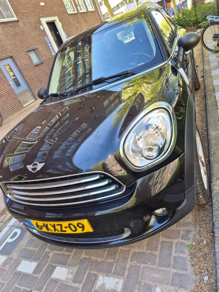 Mini Countryman 1.6 ONE 2013 Zwart, Auto's, Voorwielaandrijving, Zwart, Zwart, Particulier