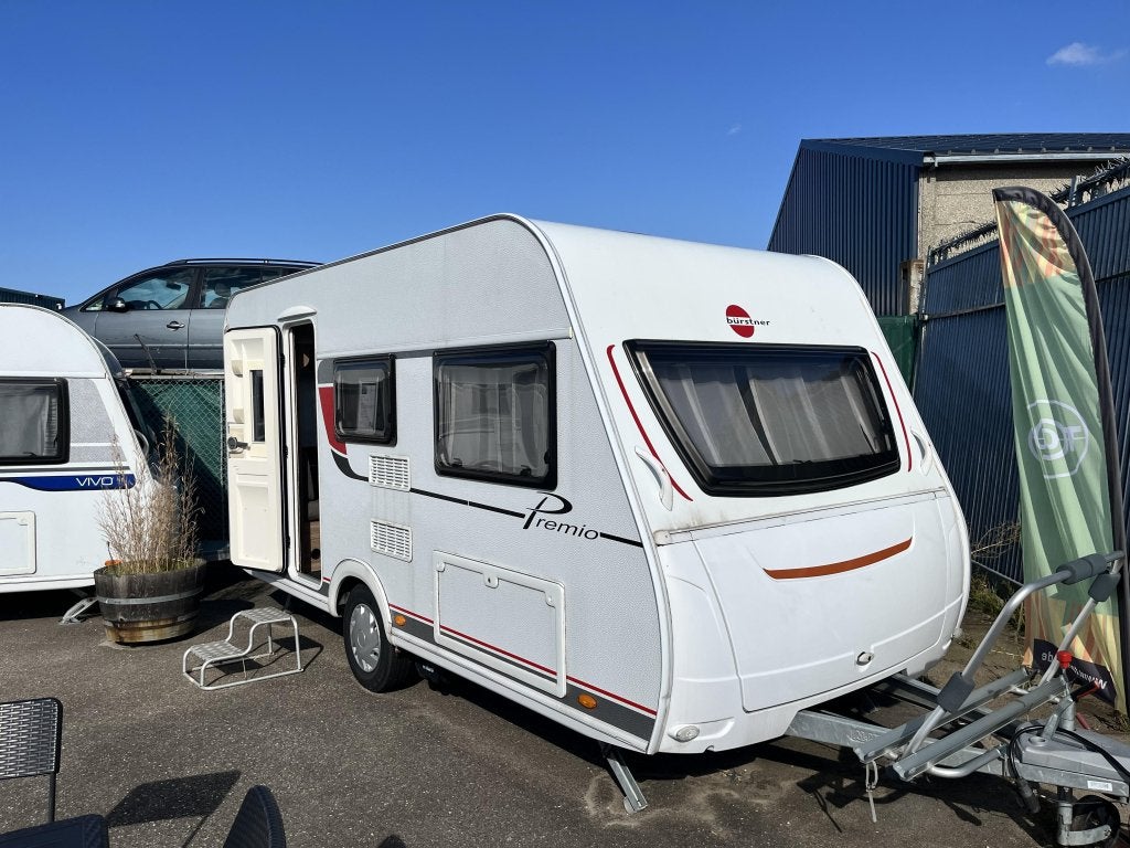 Bürstner Premio 435 TS, Caravans en Kamperen, Niet ingevuld, Bedrijf, Schokbreker, Bürstner