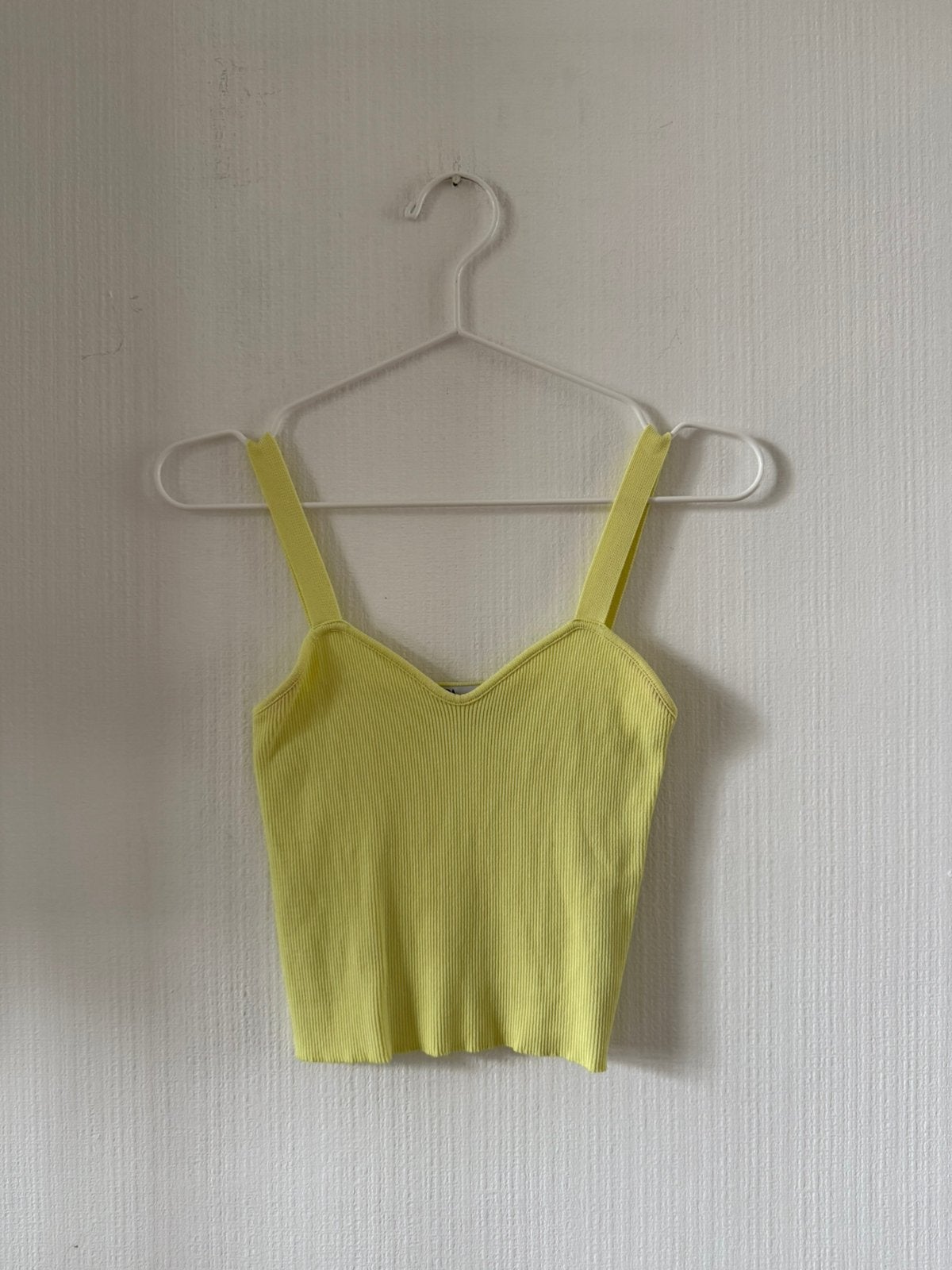 Zara gele crop top Maat M, Maat 38/40 (M), Geel, Ophalen of Verzenden, Zo goed als nieuw