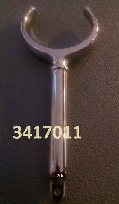 Chromen roeidollen en roeidolhouders. Pendiameter 12 mm., Watersport en Boten, Ophalen of Verzenden, Nieuw, Overige typen