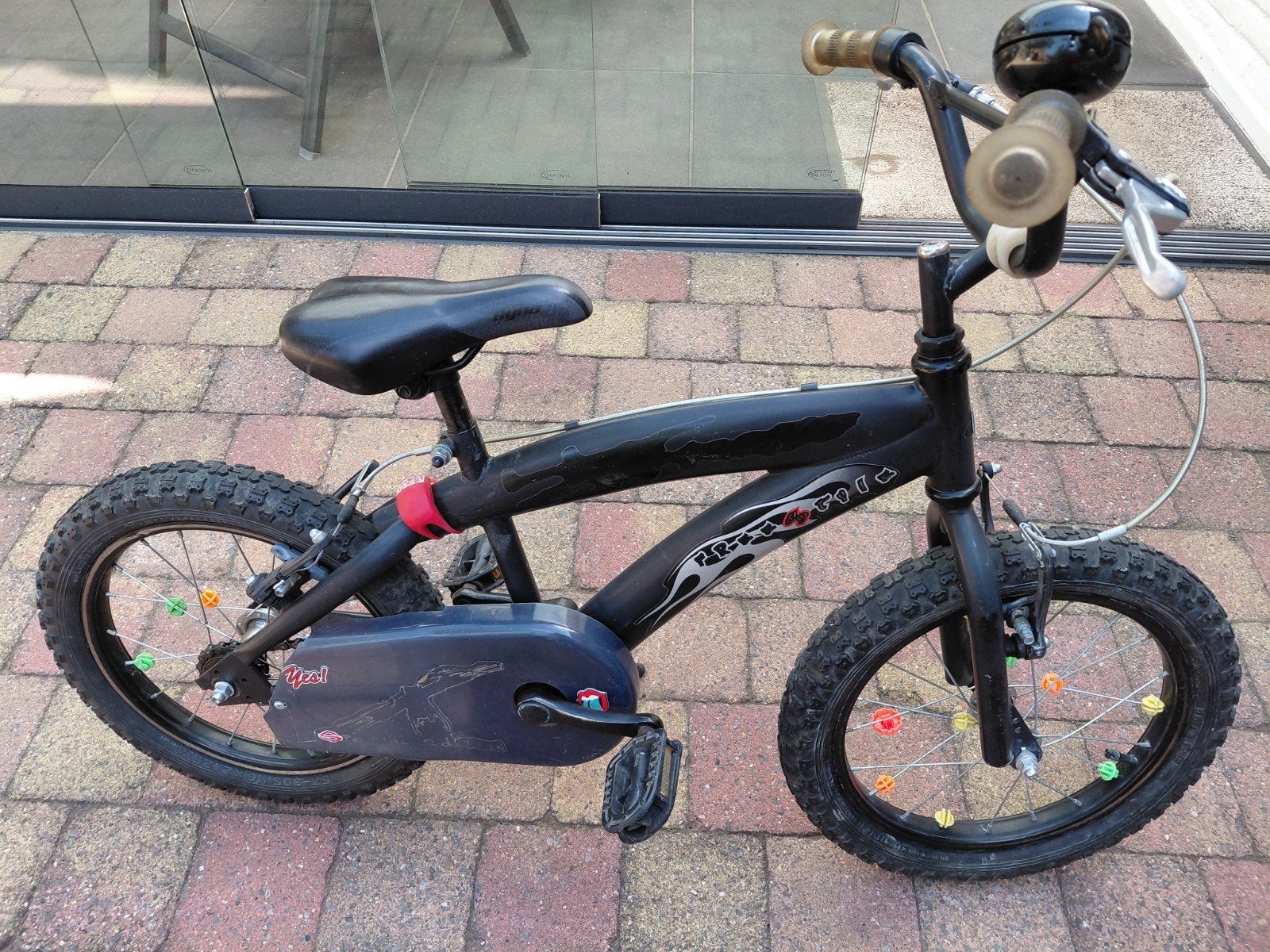 Kinderfiets BMX model., Ophalen, Gebruikt, Staal, 16 tot 20 inch