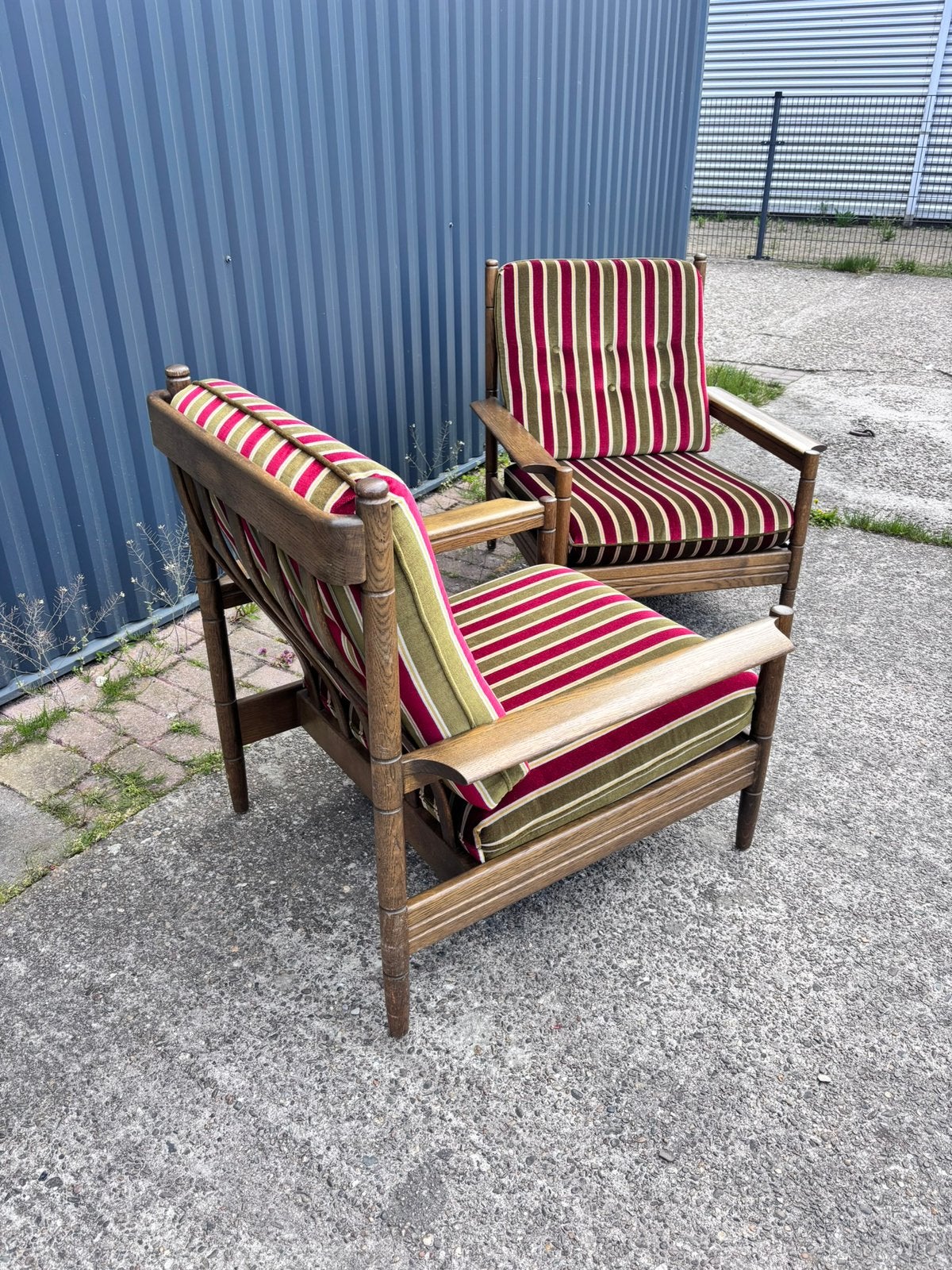 Vintage easy chair fauteuil prijs per stuk 6 beschikbaar, Ophalen, Minder dan 50 cm, Gebruikt, 75 tot 100 cm