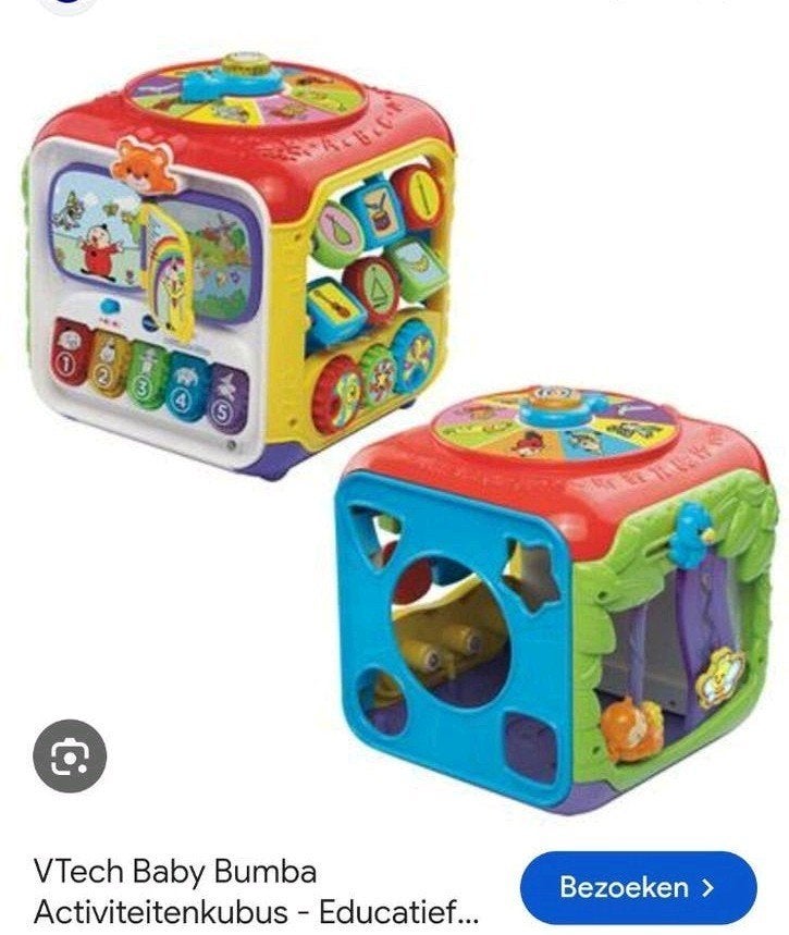 Vtech activiteitenkubus met licht en geluid Nieuwprijs €49, Ophalen of Verzenden, 6 maanden tot 2 jaar