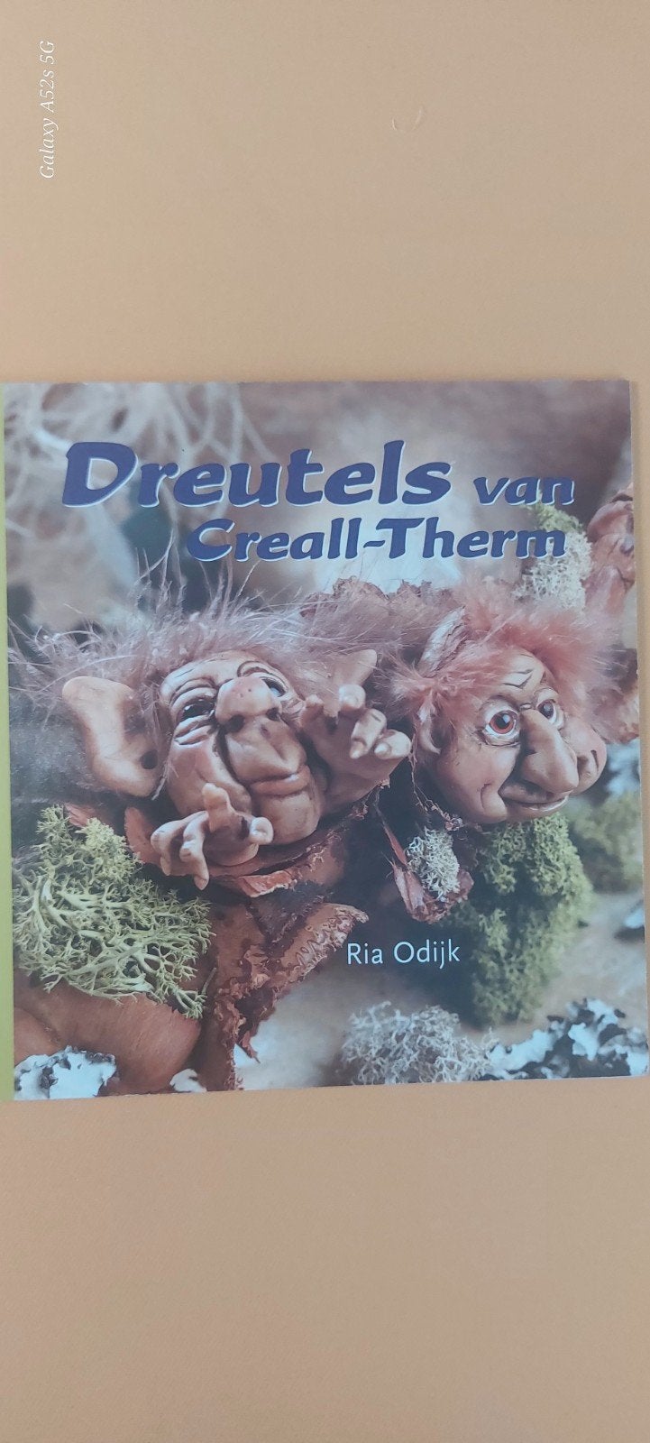 Knutselboek: Dreutels van Creall-Therm - Ria Odijk, Ophalen of Verzenden, Zo goed als nieuw, Poppen maken, Ria Odijk