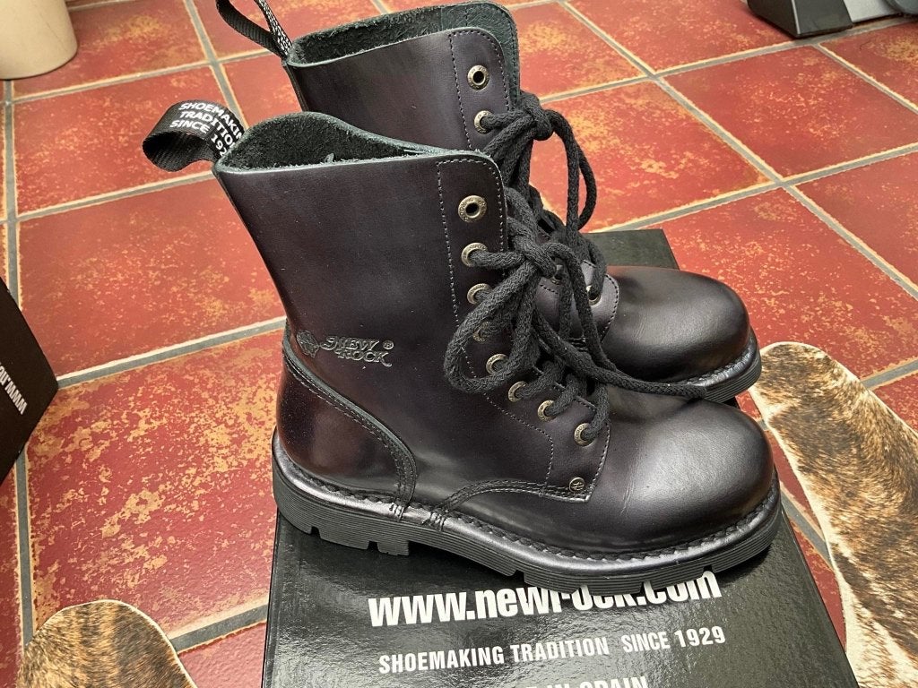 Gave New Rock schoenen maat 38 nieuw, Kleding | Dames, Schoenen, Gave New Rock schoenen maat 38 nieuw, Zwart, Nieuw, Ophalen of Verzenden