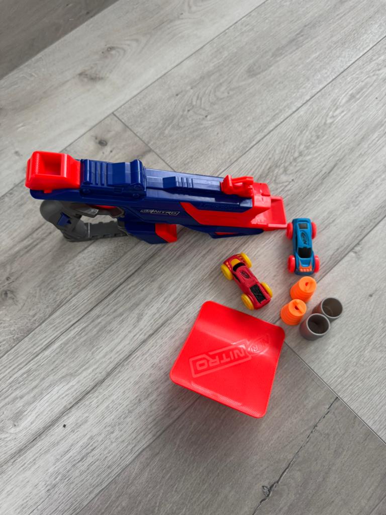 Nerf Nitro, Ophalen of Verzenden, Zo goed als nieuw