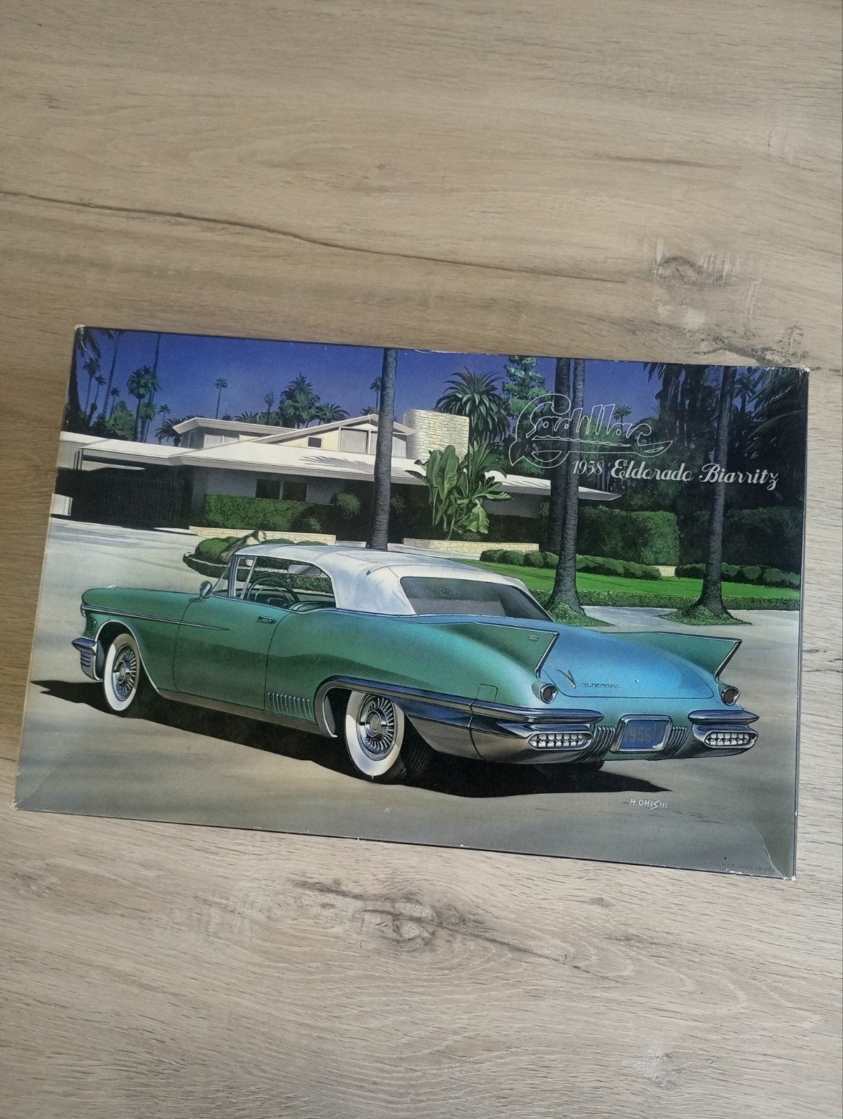 1958 Cadillac Eldorado Biarritz 1:24 Modelbouwkit, Overige merken, Auto, Groter dan 1:32, Nieuw