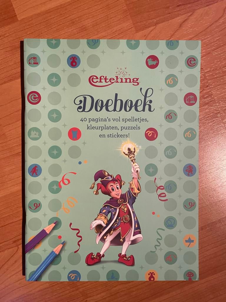 Efteling Doeboek: Spelletjes, Kleurplaten, Puzzels & Sticker, Verzamelen, Ophalen of Verzenden, Zo goed als nieuw, Overige typen