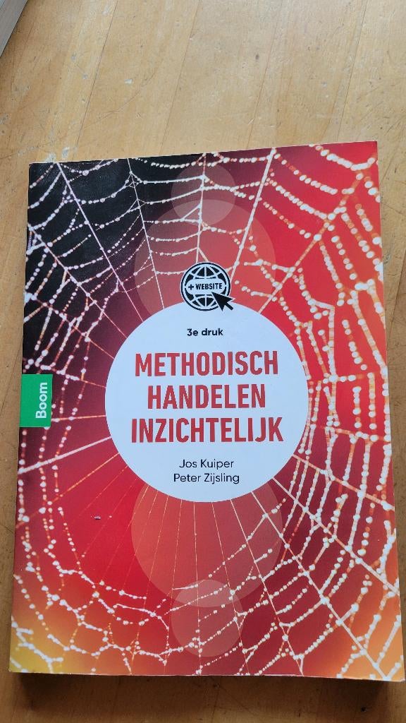 Zgan Hbo studieboek: Methodisch handelen inzichtelijk, Boeken, Studieboeken en Cursussen, Ophalen of Verzenden, Alpha, Zo goed als nieuw