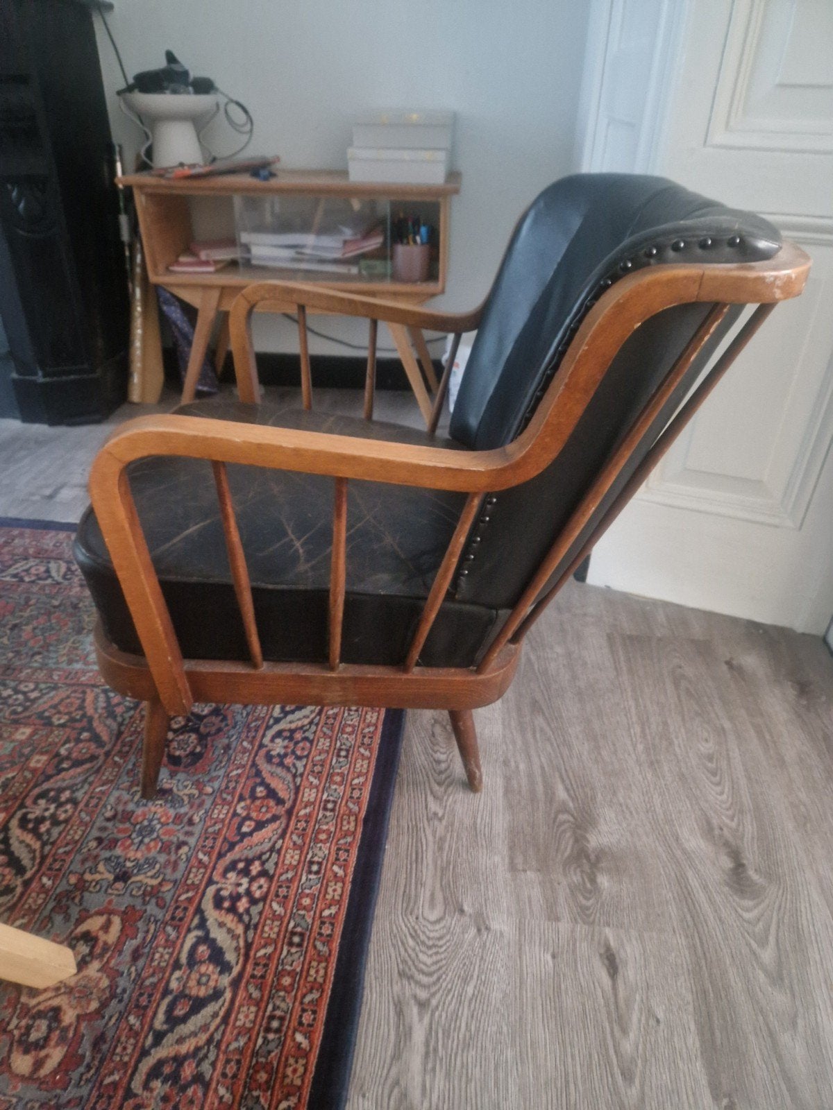 Vintage fauteuil (jaren 50/60) - Wilhelm Knoll stijl, Ophalen