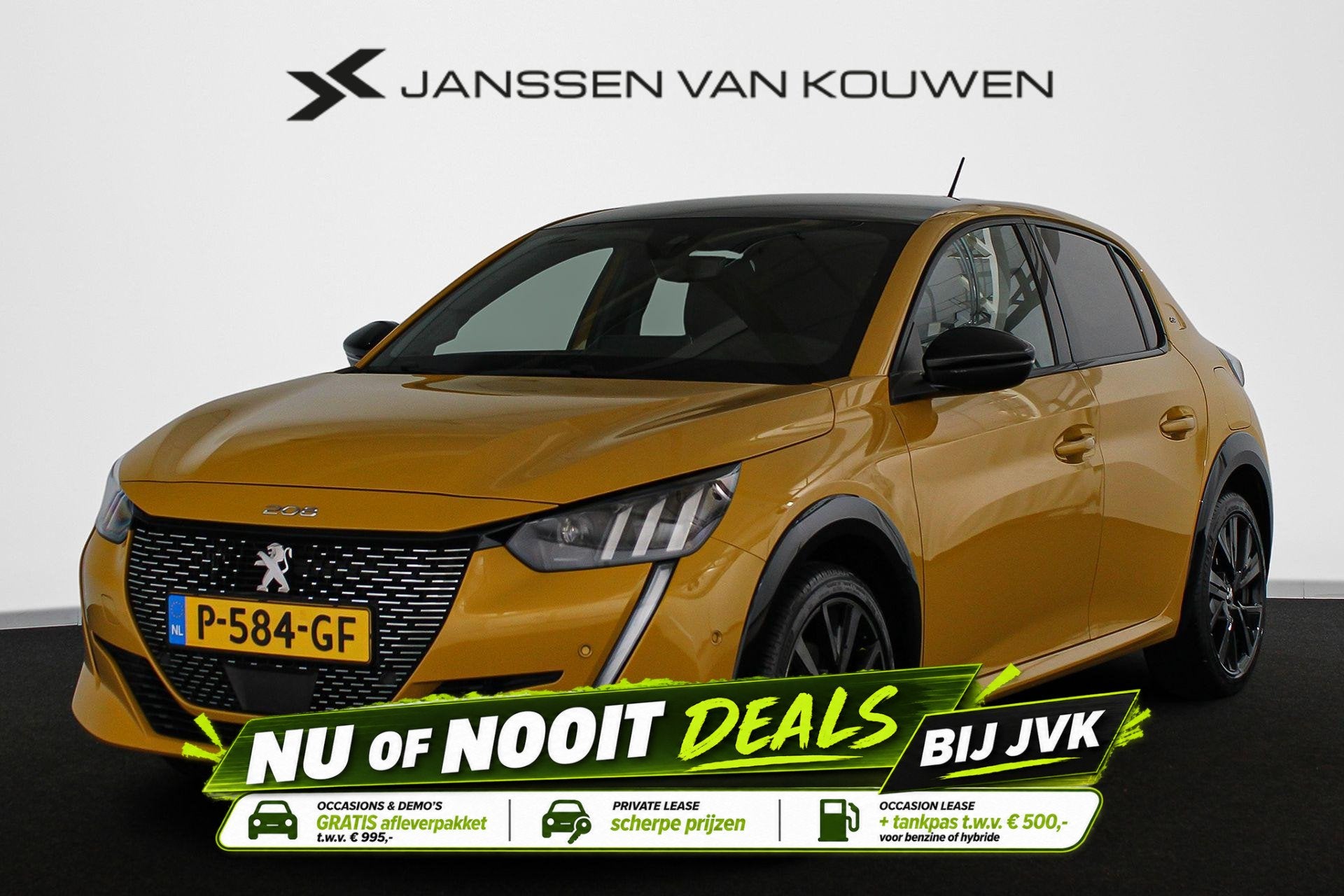 Peugeot 208 1.2 PureTech GT Pack Stoelverwarming Camera Keyl, Auto's, Voorwielaandrijving, 101 pk, Gebruikt, Euro 6