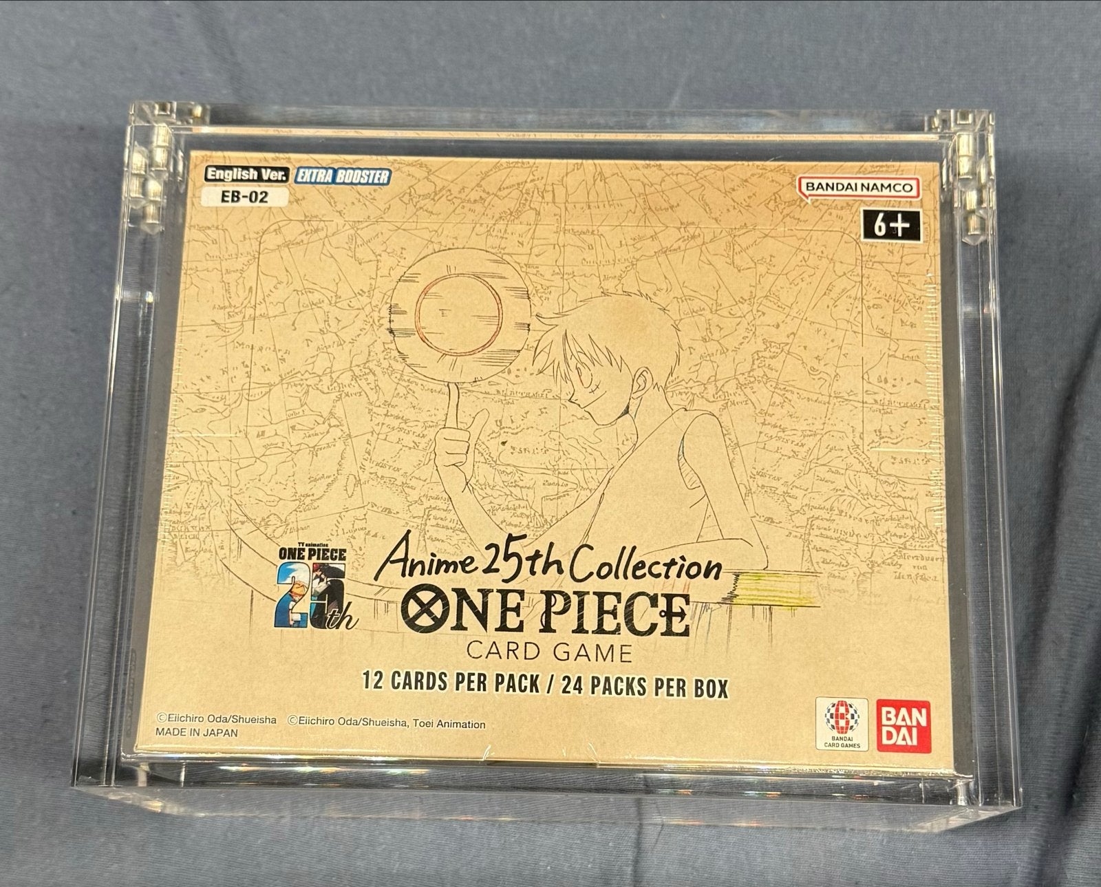 One Piece Card Game Anime 25th Collection EB-02 Booster Box, Ophalen of Verzenden, Nieuw, Boosterbox