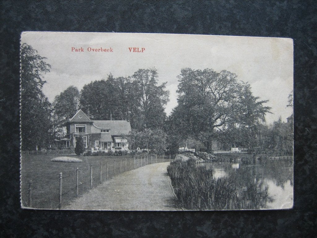 VELP Villapark Overbeek D 1922, Ophalen of Verzenden, 1920 tot 1940, Gelderland
