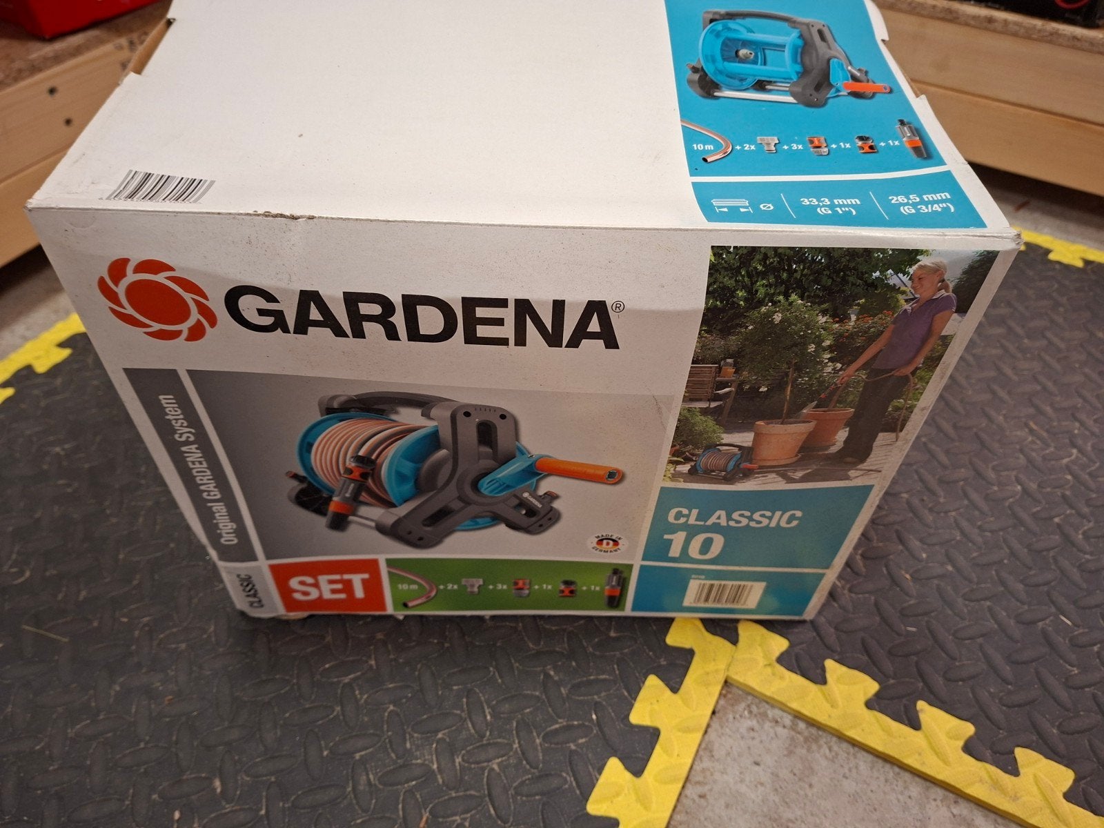 GARDENA Classic Slanghouder 10 compleet -, Ophalen of Verzenden, Nieuw, Tuinslang