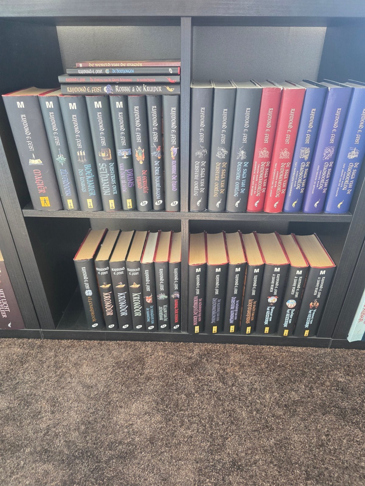 Grote verzameling fantasy (Feist, Hobb, Jordan), Boeken, Ophalen